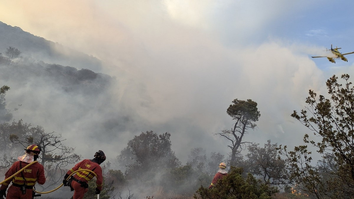 Madrid, Àvila, Incendis