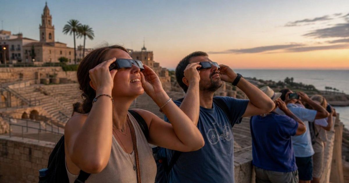L'eclipsi total a Tarragona exige repartir 23.000 ulleres per blindar la retina